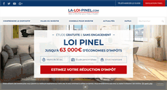 Desktop Screenshot of la-loi-pinel.com