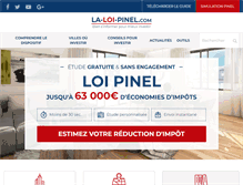 Tablet Screenshot of la-loi-pinel.com