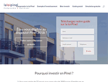 Tablet Screenshot of la-loi-pinel.org